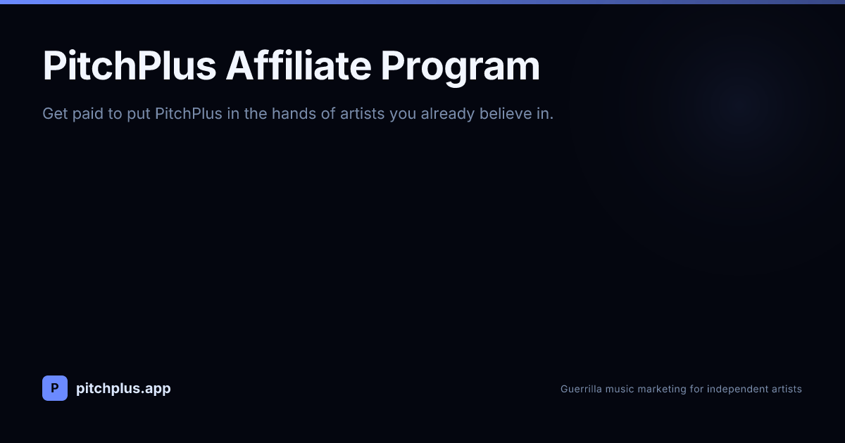 Affiliate Program | PitchPlus