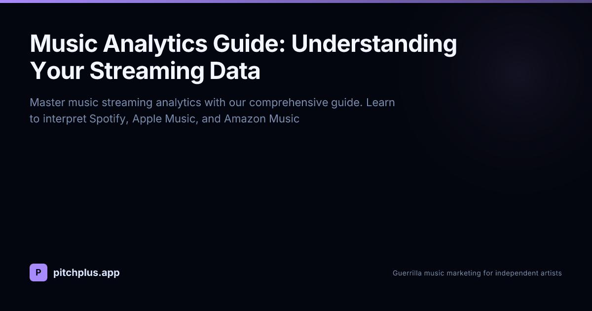 Music Analytics Guide: Understanding Your Streaming Data | Master ...